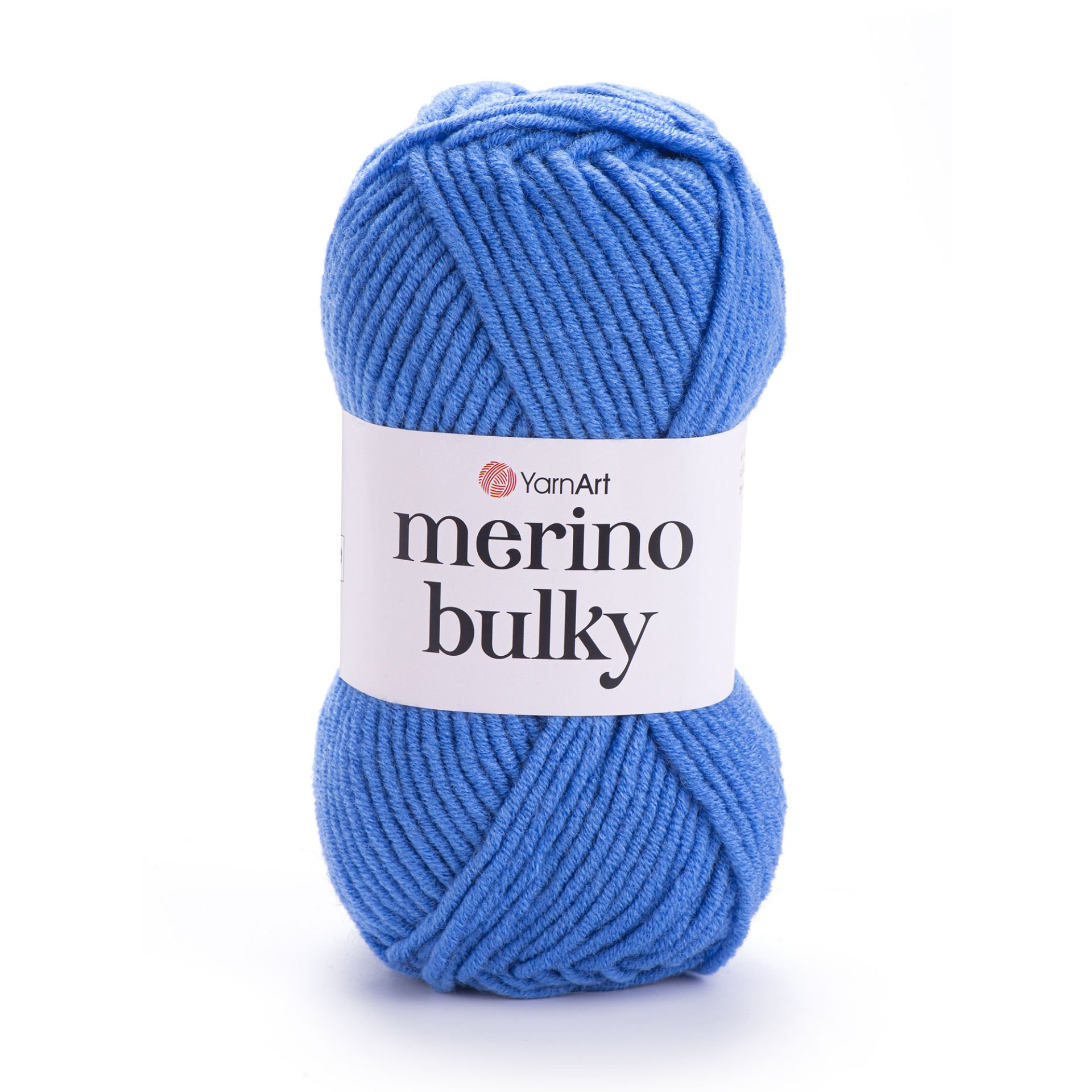 YARNART MERINO BULKY - EL ÖRGÜ İPİ MAVİ - 600