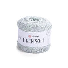 YARNART LINEN SOFT - EL ÖRGÜ İPİ YEŞİL - 7312
