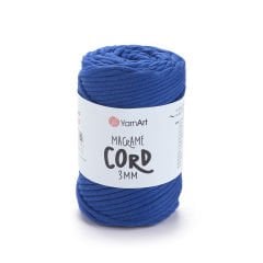 YARNART MACRAME CORD 3 MM - MAKROME EL ÖRGÜ İPİ SAKS MAVİSİ - 772