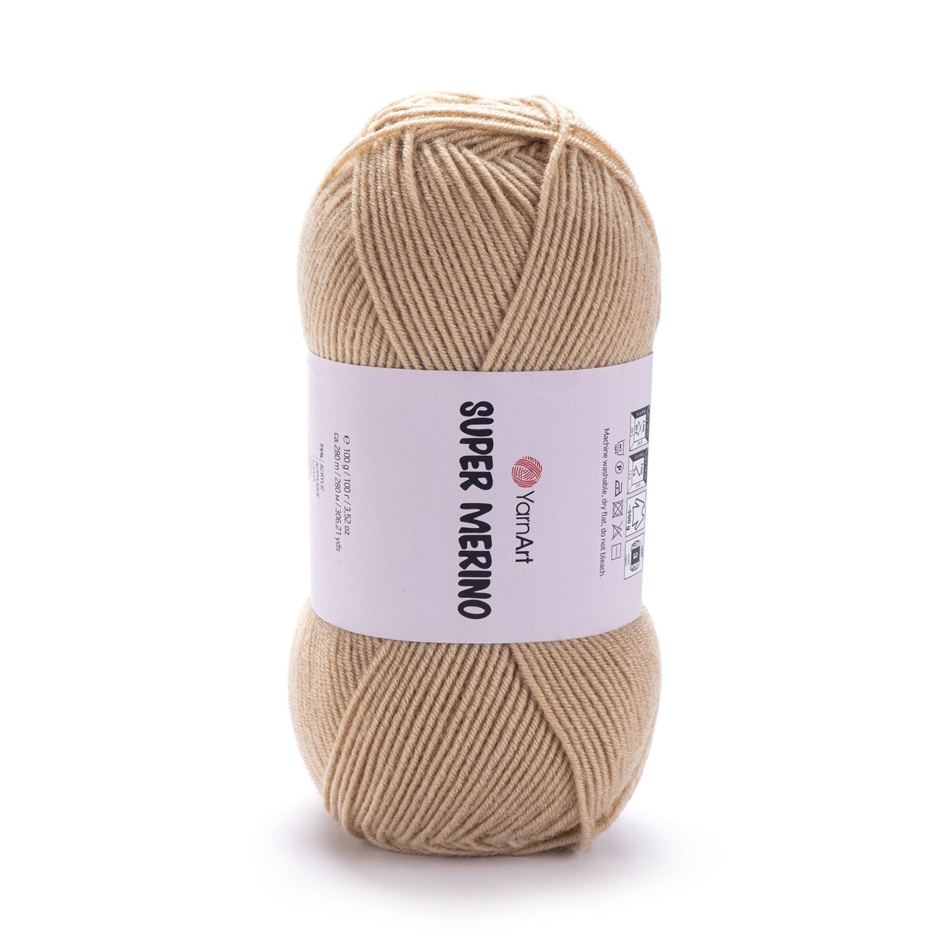 YARNART SUPER MERINO - EL ÖRGÜ İPİ BEJ - 219