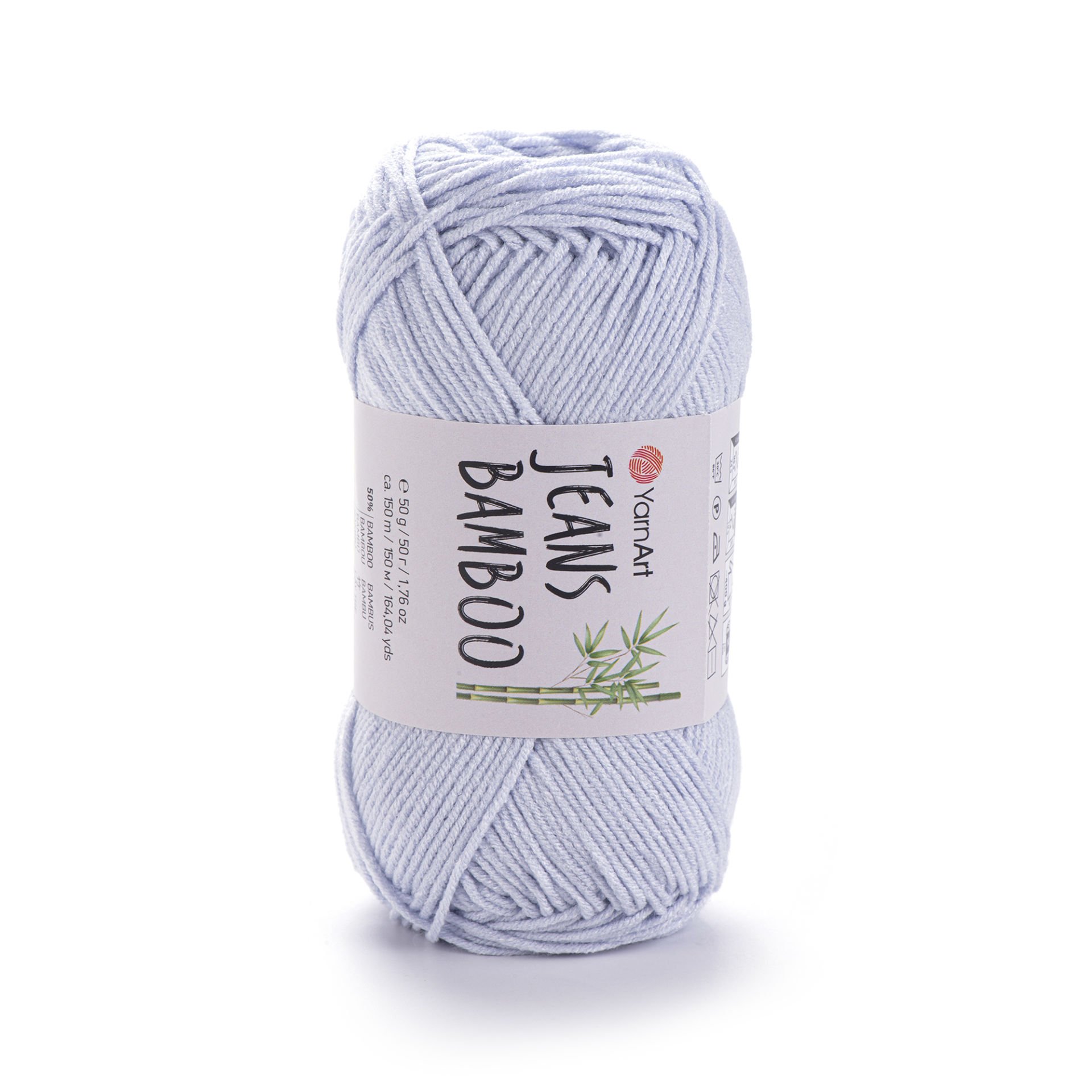 YARNART JEANS BAMBOO - EL ÖRGÜ İPİ BUZ MAVİSİ - 126