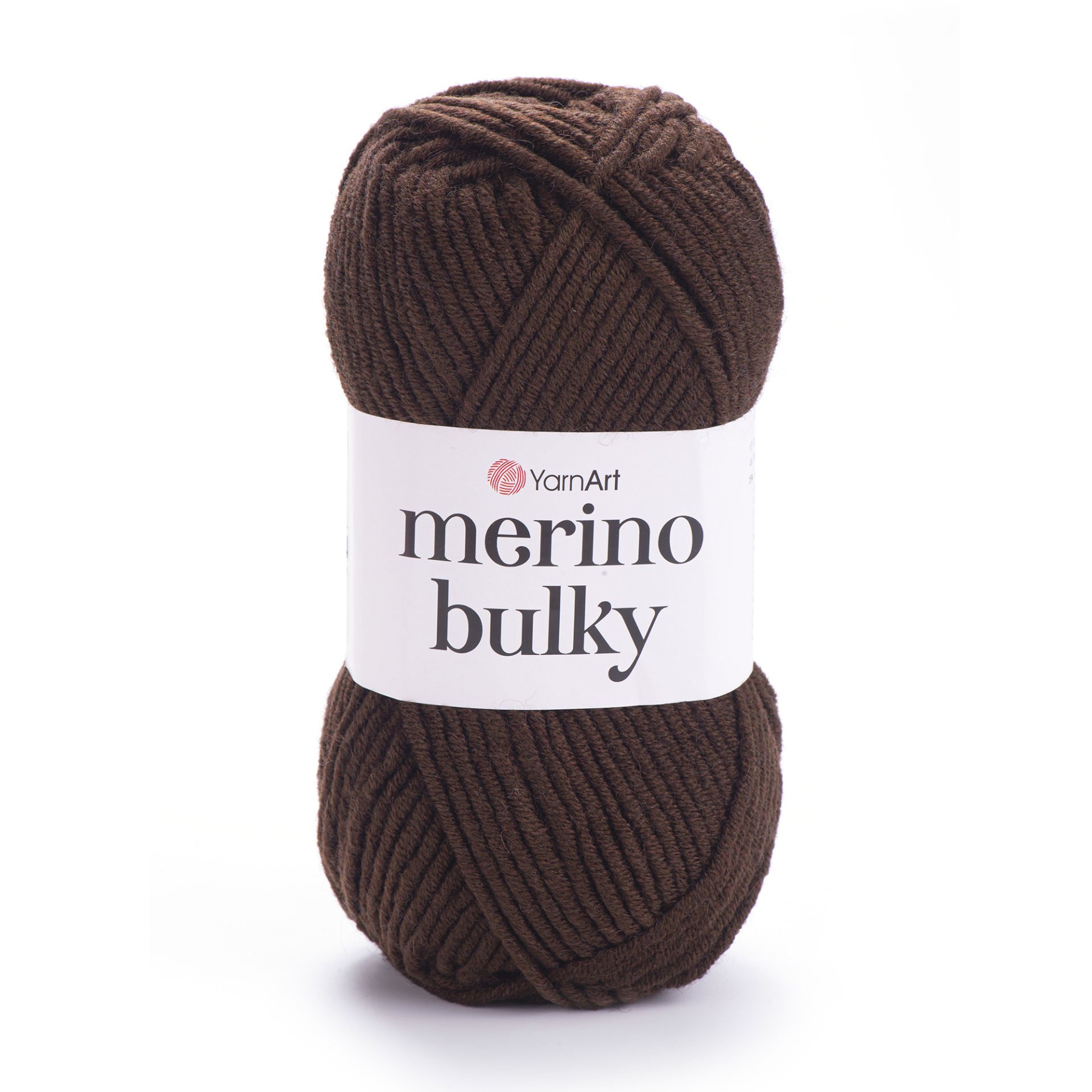YARNART MERINO BULKY - EL ÖRGÜ İPİ KIZIL KAHVE - 3067