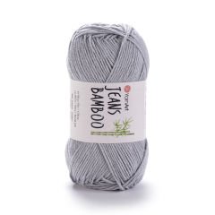 YARNART JEANS BAMBOO - EL ÖRGÜ İPİ AÇIK GRİ - 127