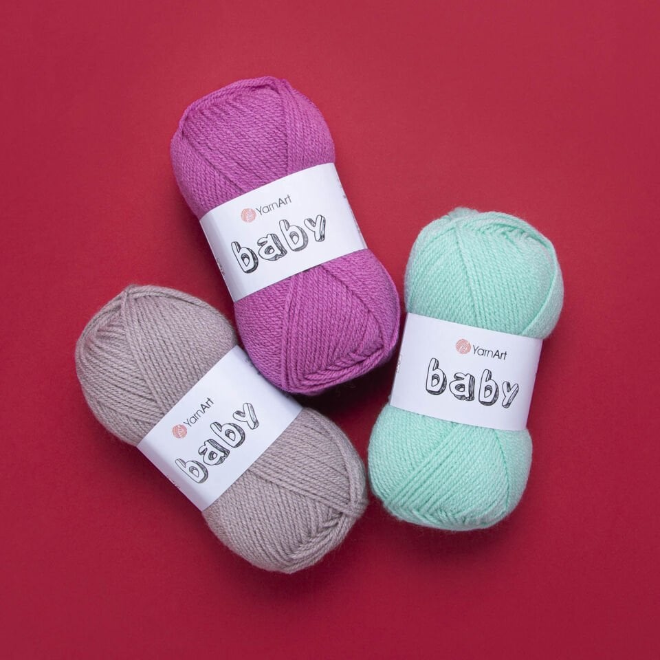 YARNART BABY - BEBEK EL ÖRGÜ İPİ