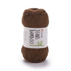 YARNART JEANS BAMBOO - EL ÖRGÜ İPİ KIZIL KAHVE - 133