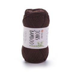 YARNART JEANS BAMBOO - EL ÖRGÜ İPİ KAHVERENGİ - 134