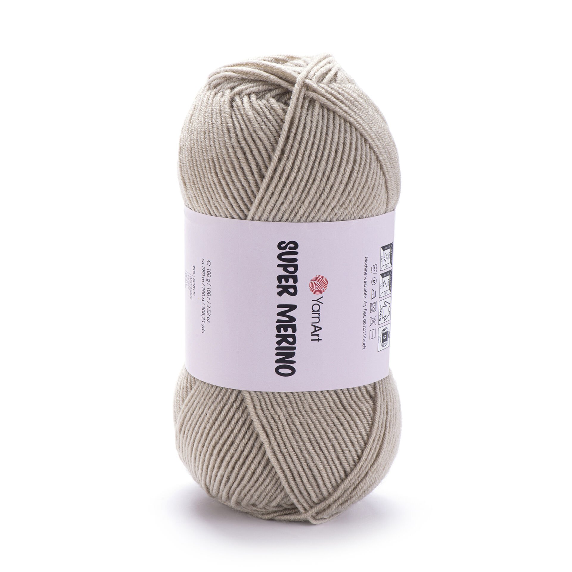 YARNART SUPER MERINO - EL ÖRGÜ İPİ AÇIK BEJ - 383