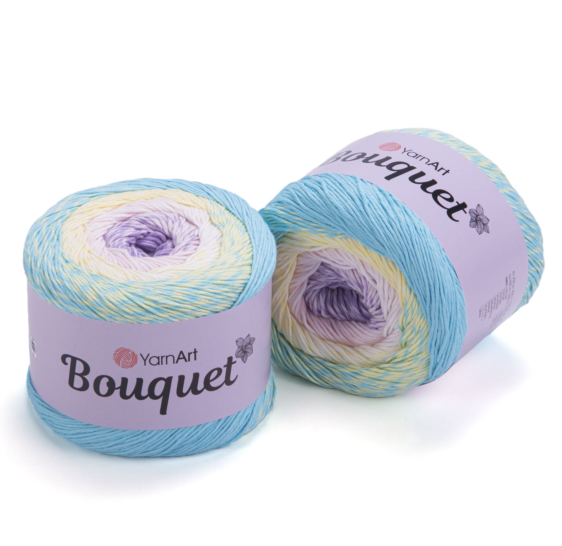 YARNART BOUQUET - EBRULİ EL ÖRGÜ İPİ EBRULİ - 704