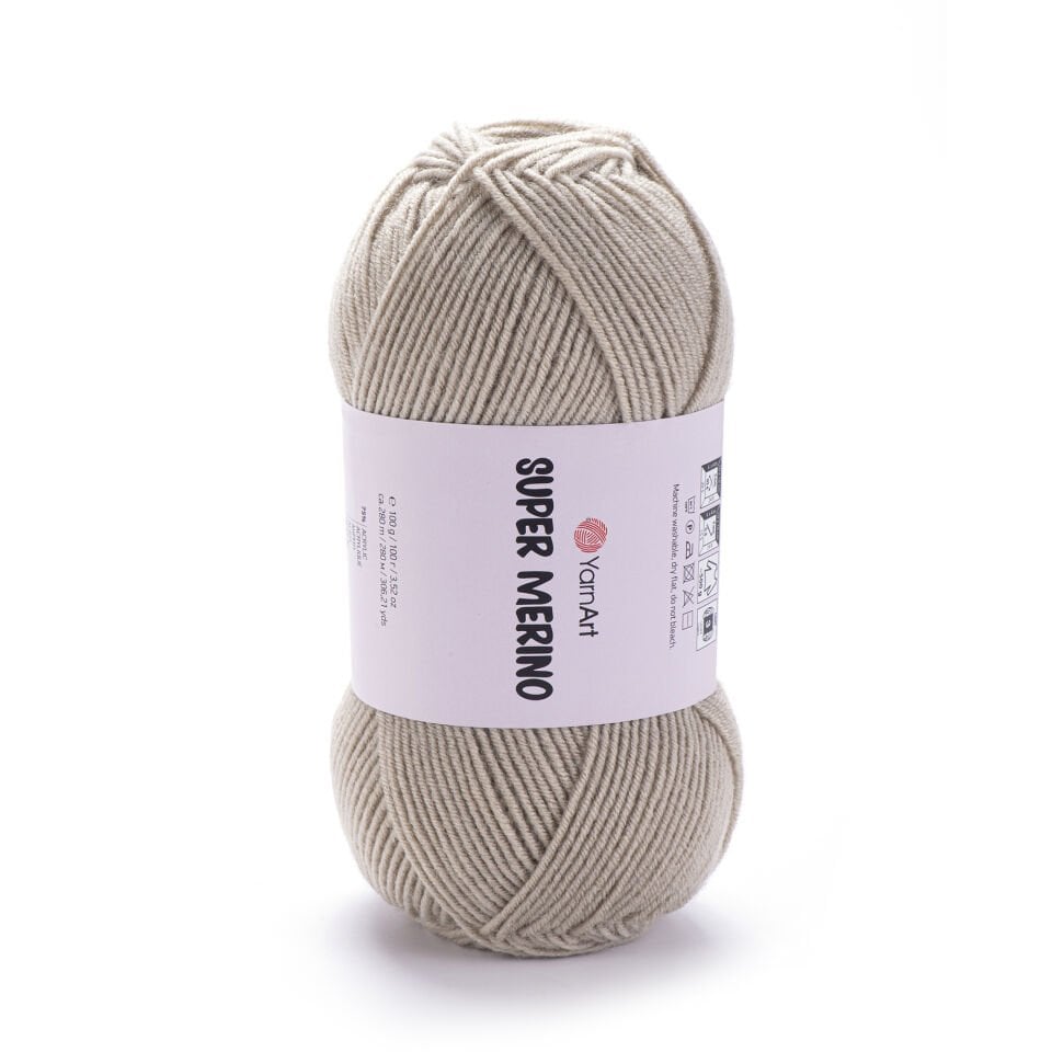 YARNART SUPER MERINO - EL ÖRGÜ İPİ VİZON - 257