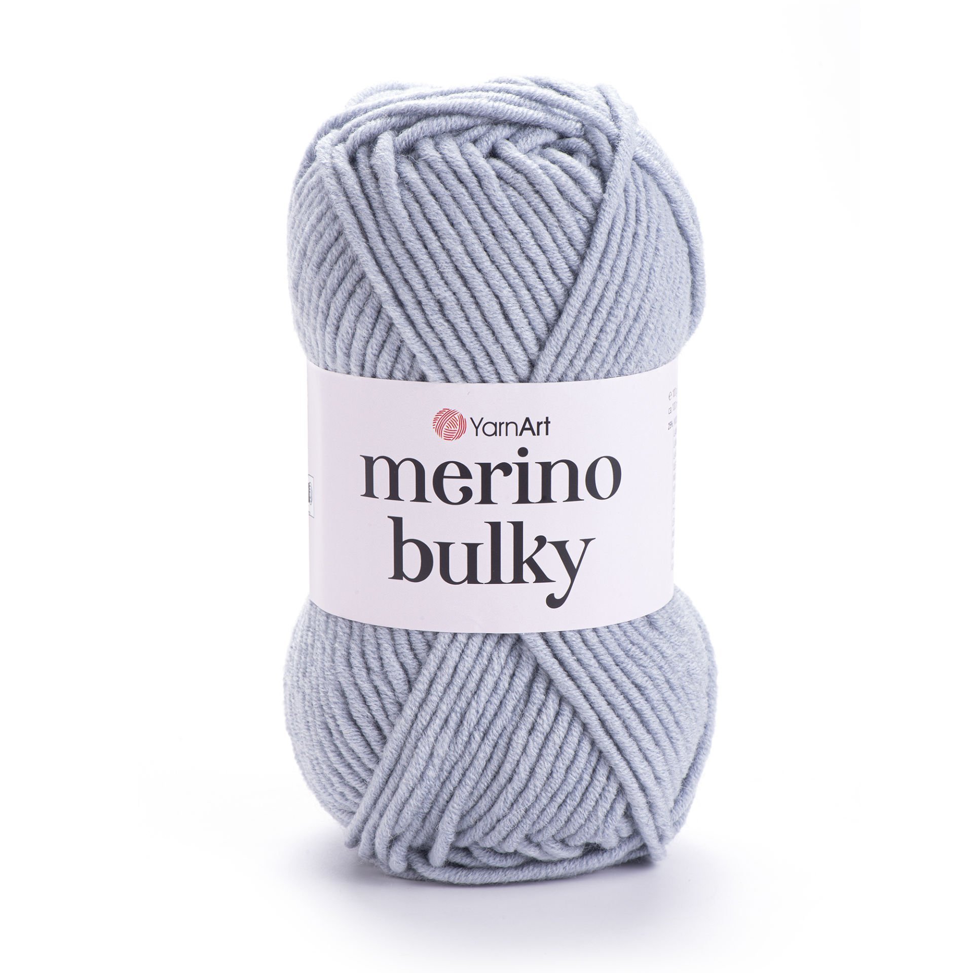 YARNART MERINO BULKY - EL ÖRGÜ İPİ BUZ GRİSİ - 3072