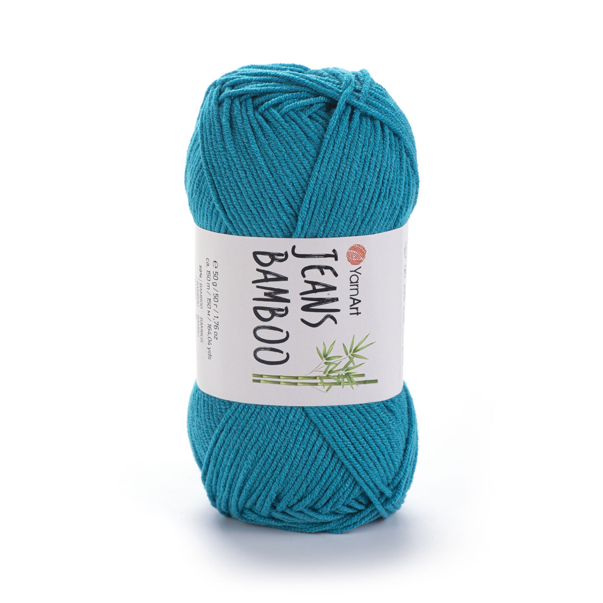 YARNART JEANS BAMBOO - EL ÖRGÜ İPİ TURKUAZ - 140