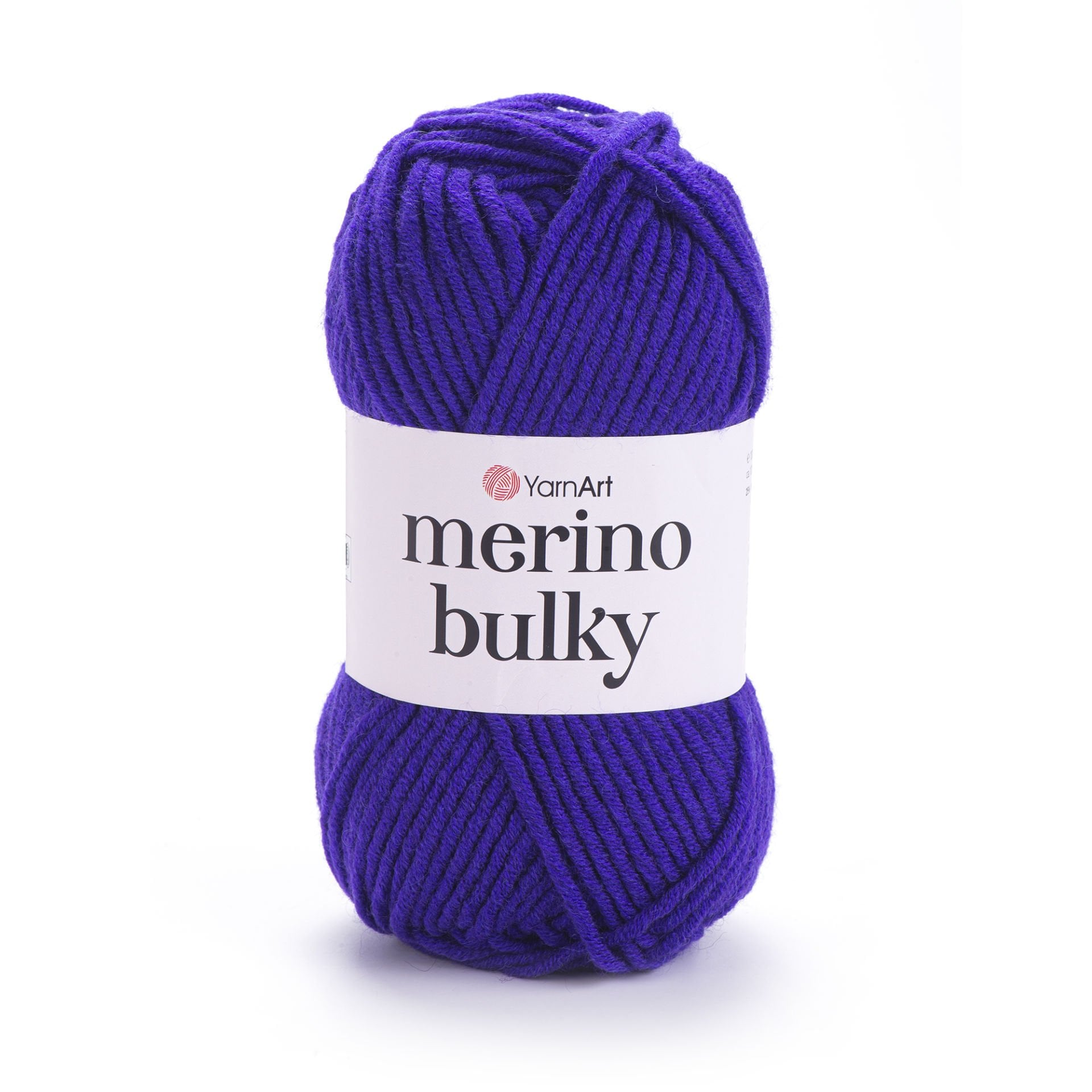 YARNART MERINO BULKY - EL ÖRGÜ İPİ PATLICAN MORU - 556