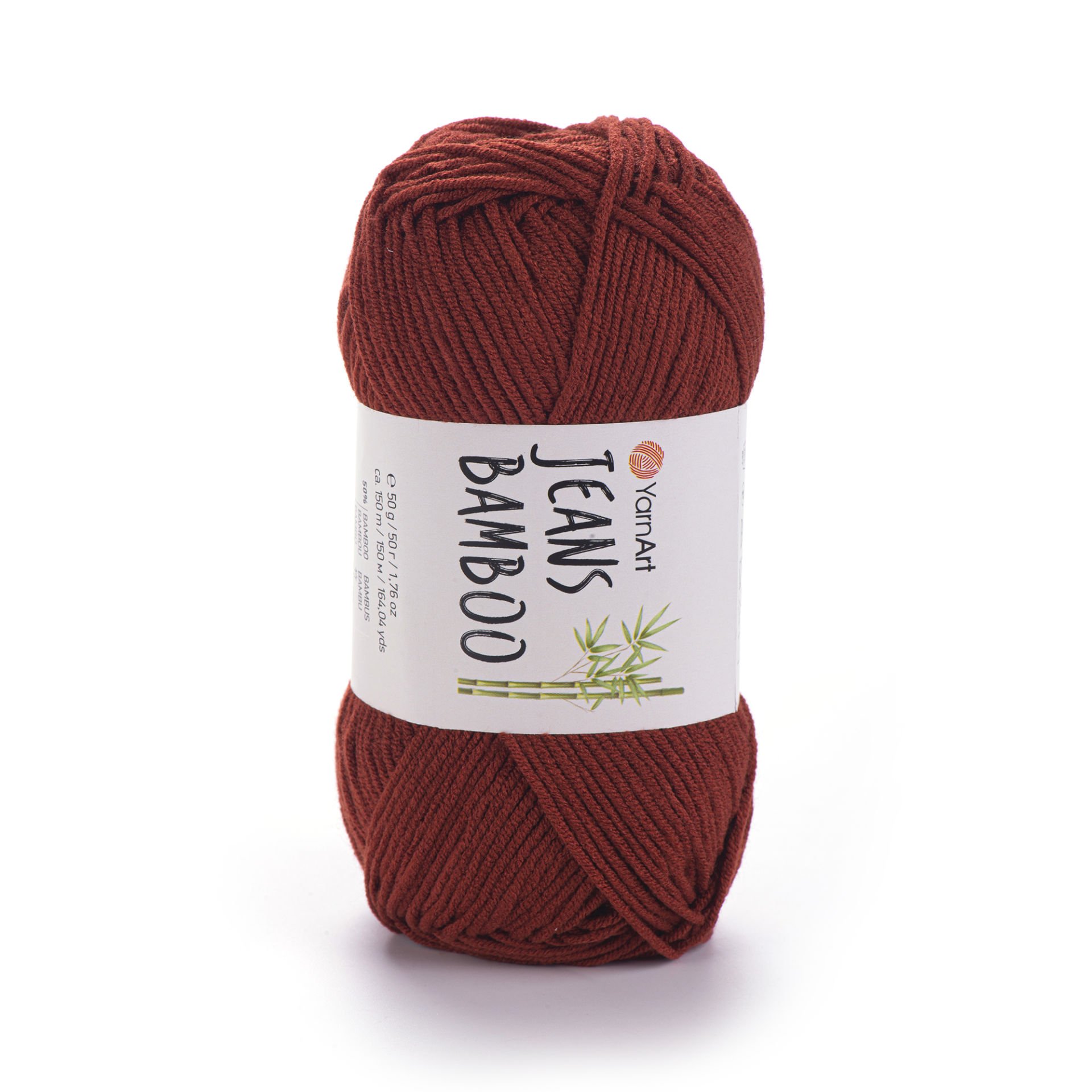 YARNART JEANS BAMBOO - EL ÖRGÜ İPİ KOYU KIRMIZI - 143