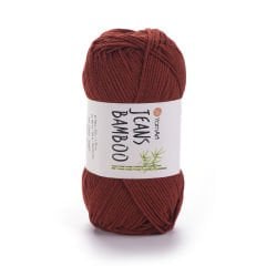 YARNART JEANS BAMBOO - EL ÖRGÜ İPİ KOYU KIRMIZI - 143