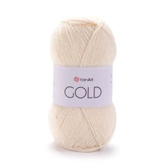 YARNART GOLD - SİMLİ EL ÖRGÜ İPİ AÇIK YAVRUAĞZI - 9854
