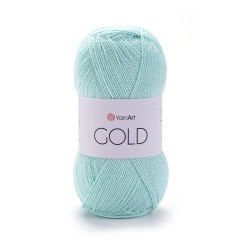 YARNART GOLD - SİMLİ EL ÖRGÜ İPİ AÇIK TURKUAZ - 9856