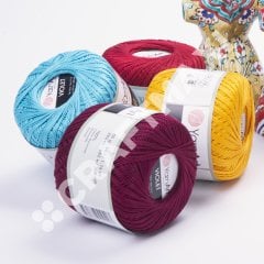 YARNART VIOLET - MERSERİZE DANTEL İPİ 6332 - YEŞİL