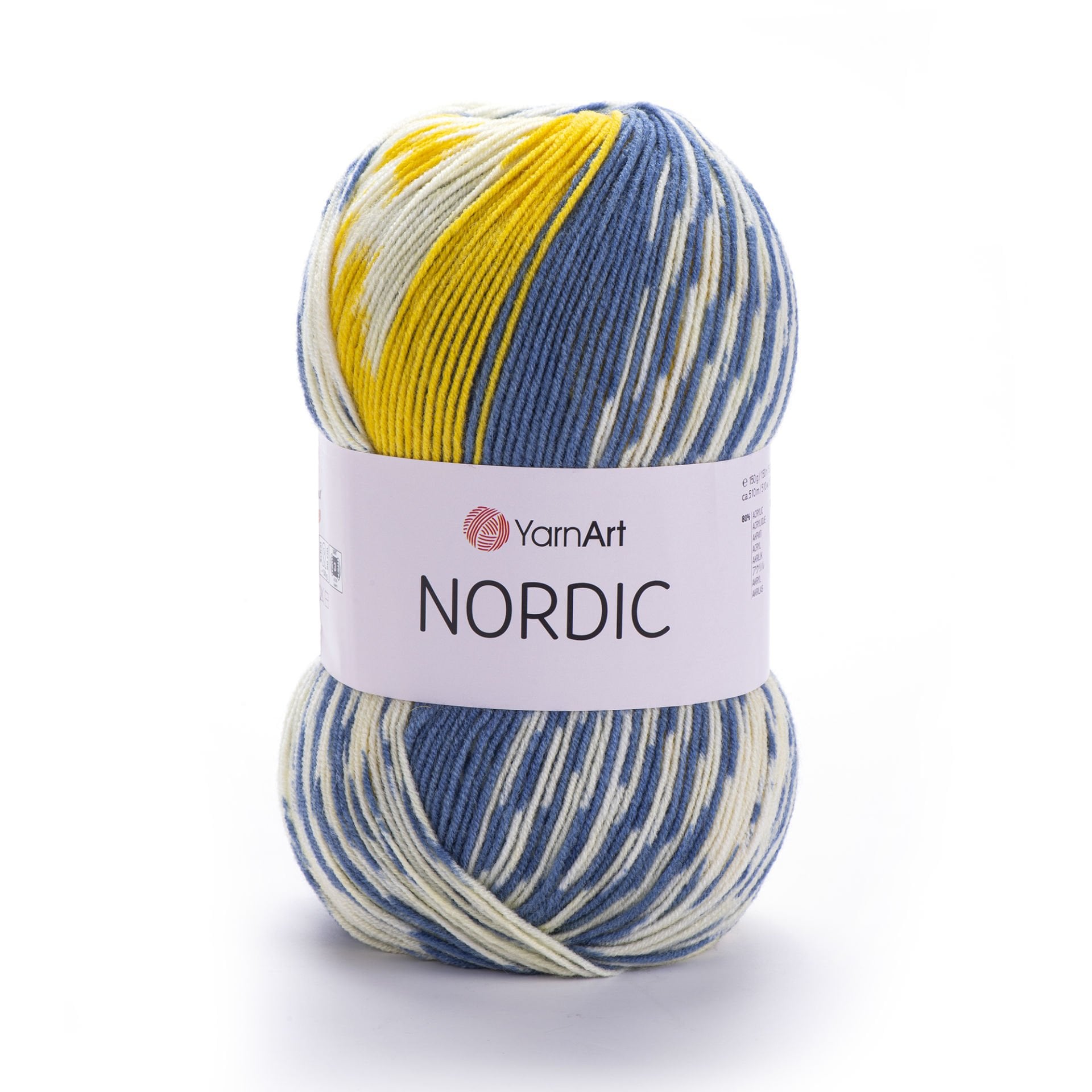 YARNART NORDIC - EBRULİ EL ÖRGÜ İPİ EBRULİ - 669