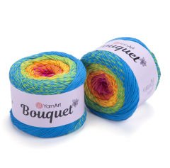 YARNART BOUQUET - EBRULİ EL ÖRGÜ İPİ EBRULİ - 719