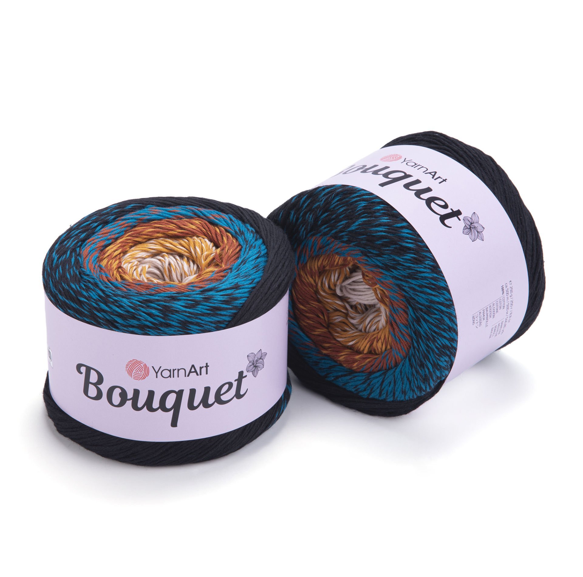 YARNART BOUQUET - EBRULİ EL ÖRGÜ İPİ EBRULİ - 722