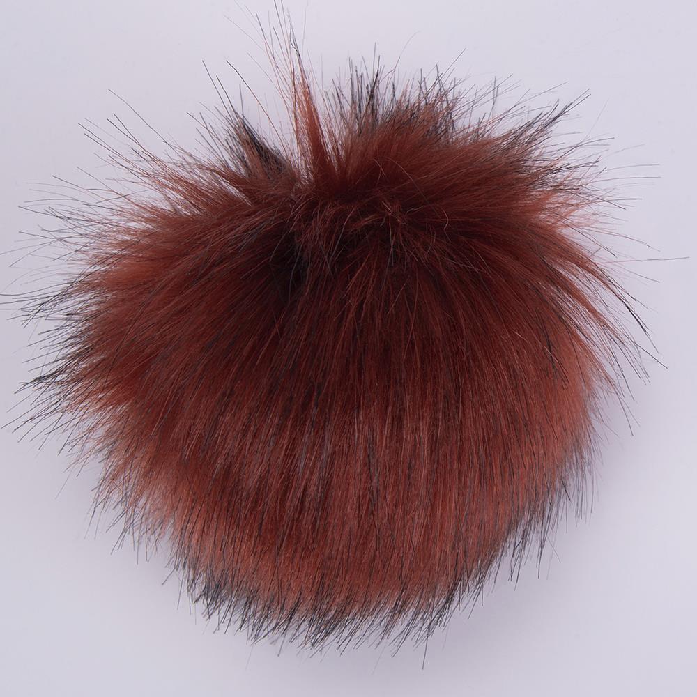 YARNART FURRY POMPONS - PONPON KIZIL KAHVE - 59