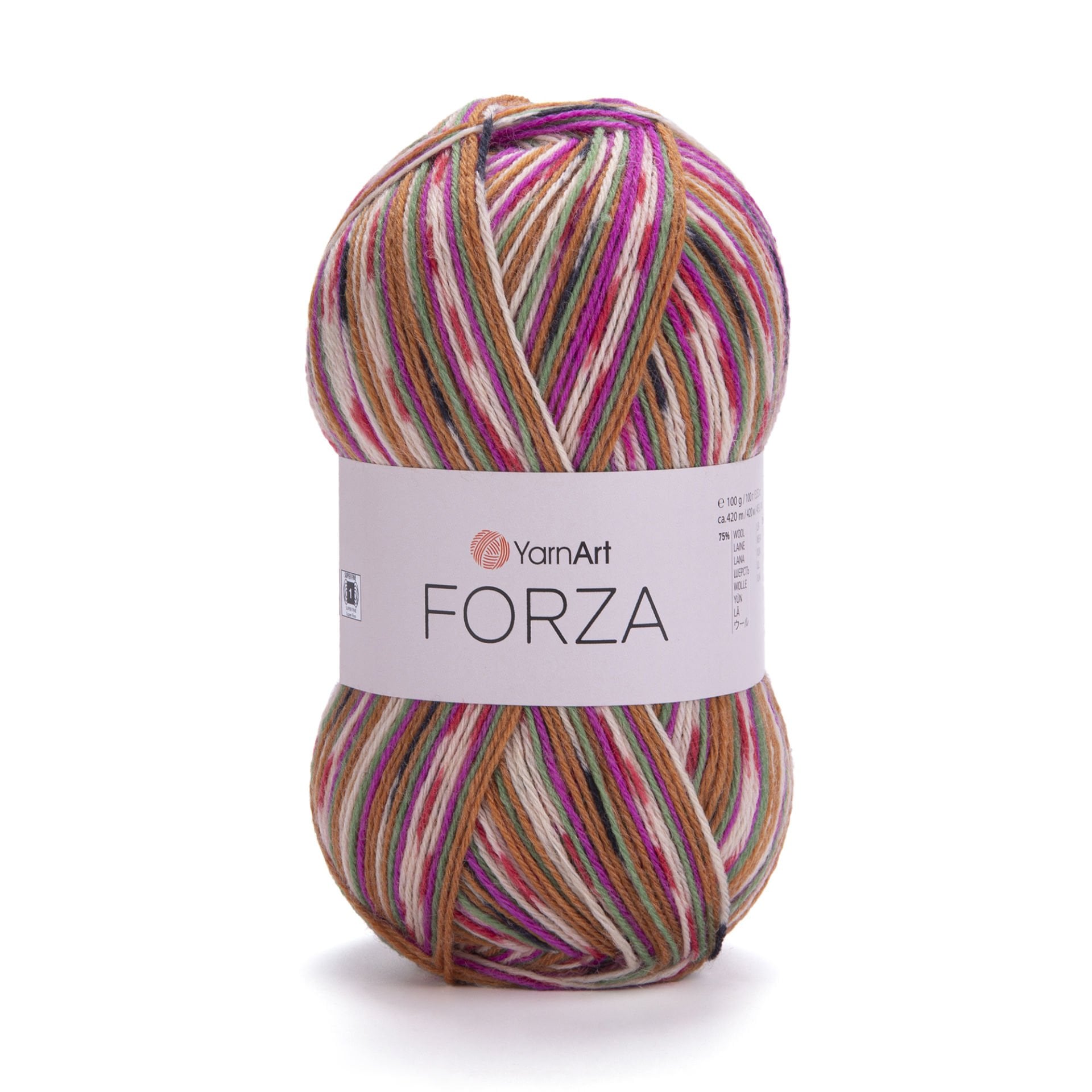 YARNART FORZA - EBRULİ EL ÖRGÜ İPİ EBRULİ - 2513