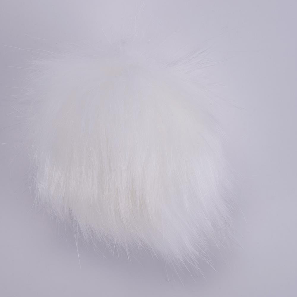 YARNART FURRY POMPONS - PONPON BEYAZ - 65