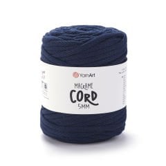YARNART MACRAME CORD 5 MM - MAKROME EL ÖRGÜ İPİ LACİVERT - 784