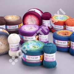 YARNART FLOWERS UNICOLOR - EL ÖRGÜ İPİ BEBE MAVİSİ - 755