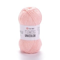 YARNART FLOWERS UNICOLOR - EL ÖRGÜ İPİ PEMBE - 734