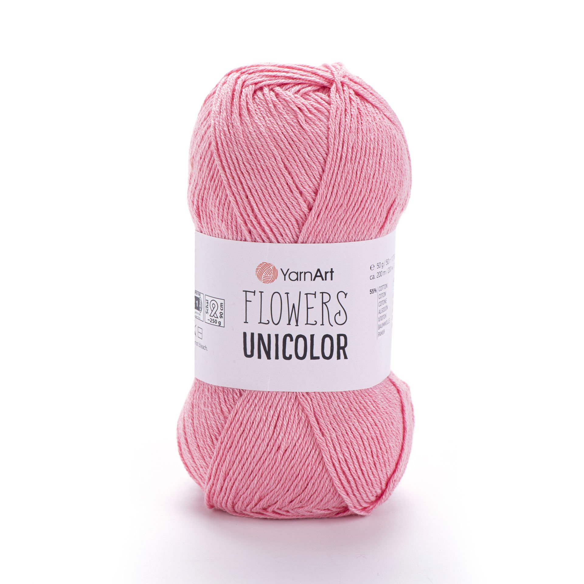 YARNART FLOWERS UNICOLOR - EL ÖRGÜ İPİ SOMON - 735