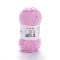 YARNART FLOWERS UNICOLOR - EL ÖRGÜ İPİ PEMBE - 740