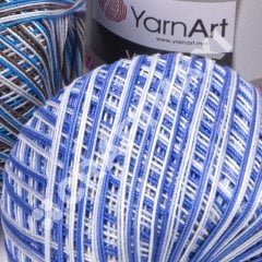 YARNART VIOLET MELANGE - EBRULİ, MERSERİZE DANTEL İPİ EBRULİ - 0188