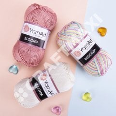YARNART BEGONIA - MERSERİZE EL ÖRGÜ İPİ
