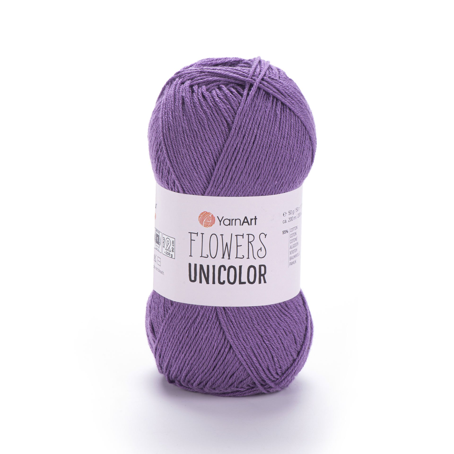 YARNART FLOWERS UNICOLOR - EL ÖRGÜ İPİ MENEKŞE - 748