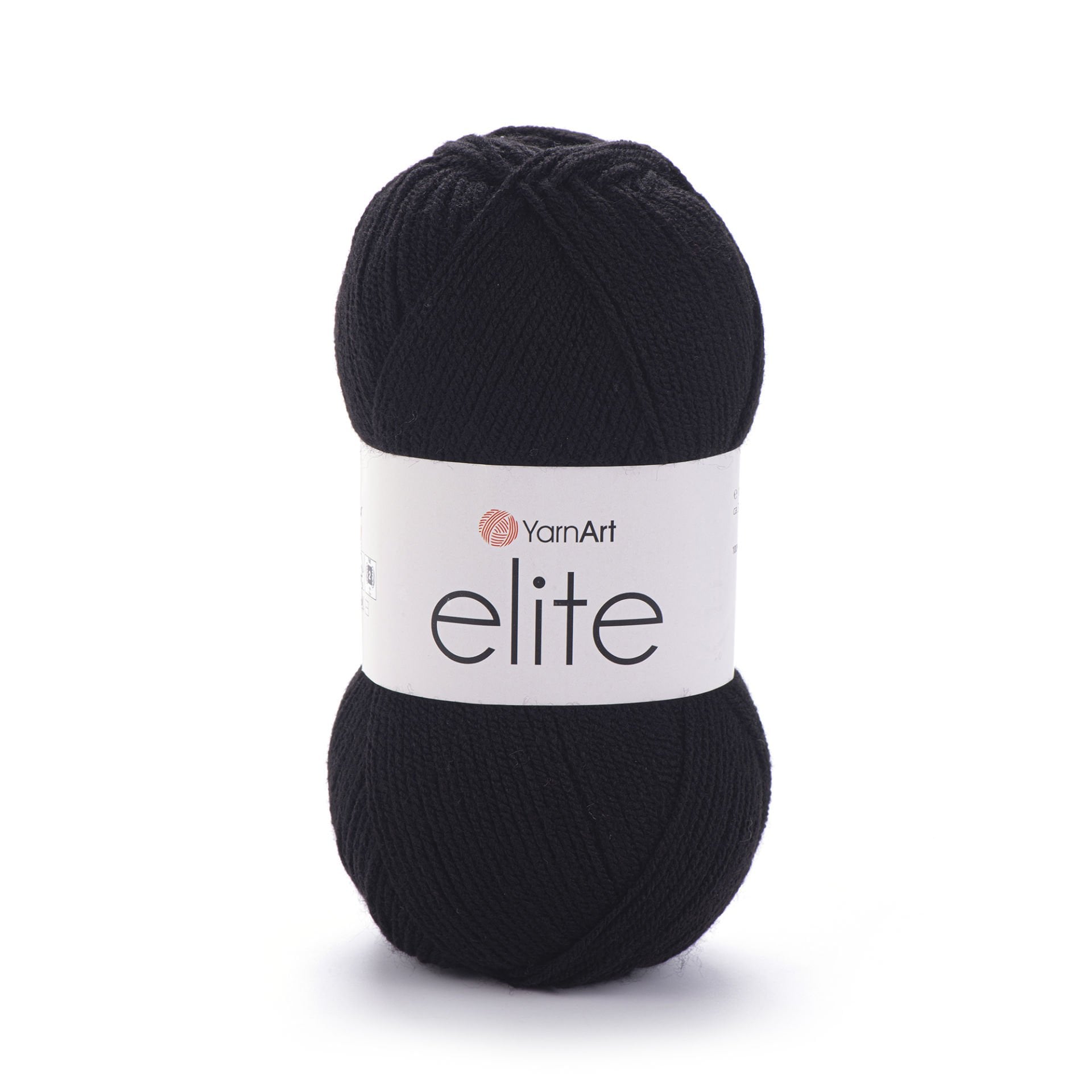 YARNART ELITE - EL ÖRGÜ İPİ SİYAH - 30