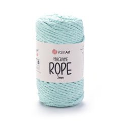 YARNART MACRAME ROPE 3 MM - MAKROME EL ÖRGÜ İPİ AÇIK MAVİ - 775