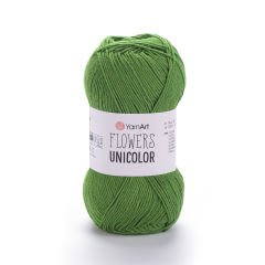YARNART FLOWERS UNICOLOR - EL ÖRGÜ İPİ YEŞİL - 759