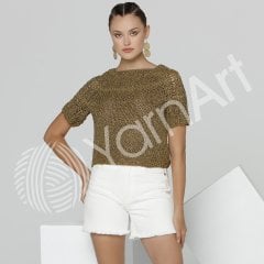 YARNART BABY COTTON MULTICOLOR - EBRULİ EL ÖRGÜ İPİ EBRULİ - 5218