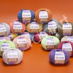 YARNART BABY COTTON MULTICOLOR - EBRULİ EL ÖRGÜ İPİ EBRULİ - 5218