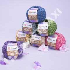YARNART BABY COTTON MULTICOLOR - EBRULİ EL ÖRGÜ İPİ EBRULİ - 5214