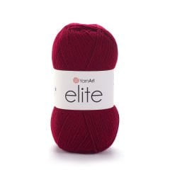 YARNART ELITE - EL ÖRGÜ İPİ BORDO - 43