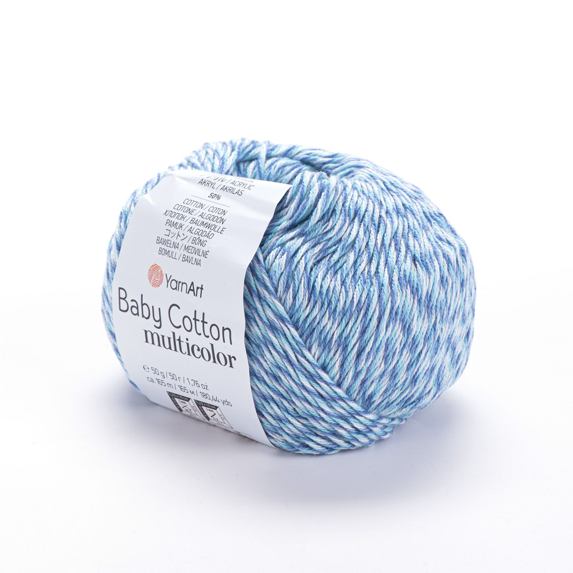 YARNART BABY COTTON MULTICOLOR - EBRULİ EL ÖRGÜ İPİ EBRULİ - 5201