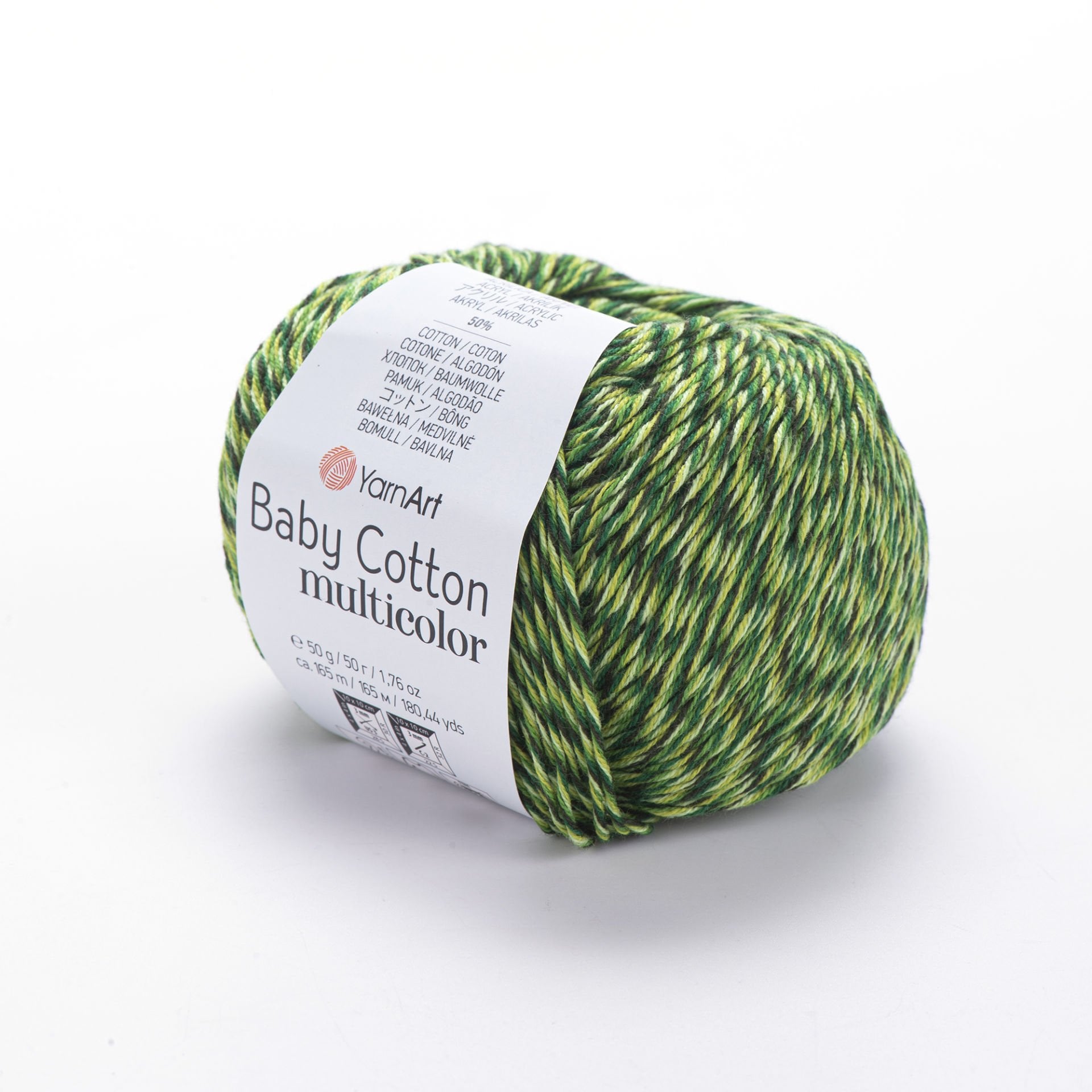 YARNART BABY COTTON MULTICOLOR - EBRULİ EL ÖRGÜ İPİ EBRULİ - 5207