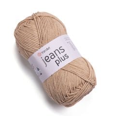 YARNART JEANS PLUS - EL ÖRGÜ İPİ BEJ - 07