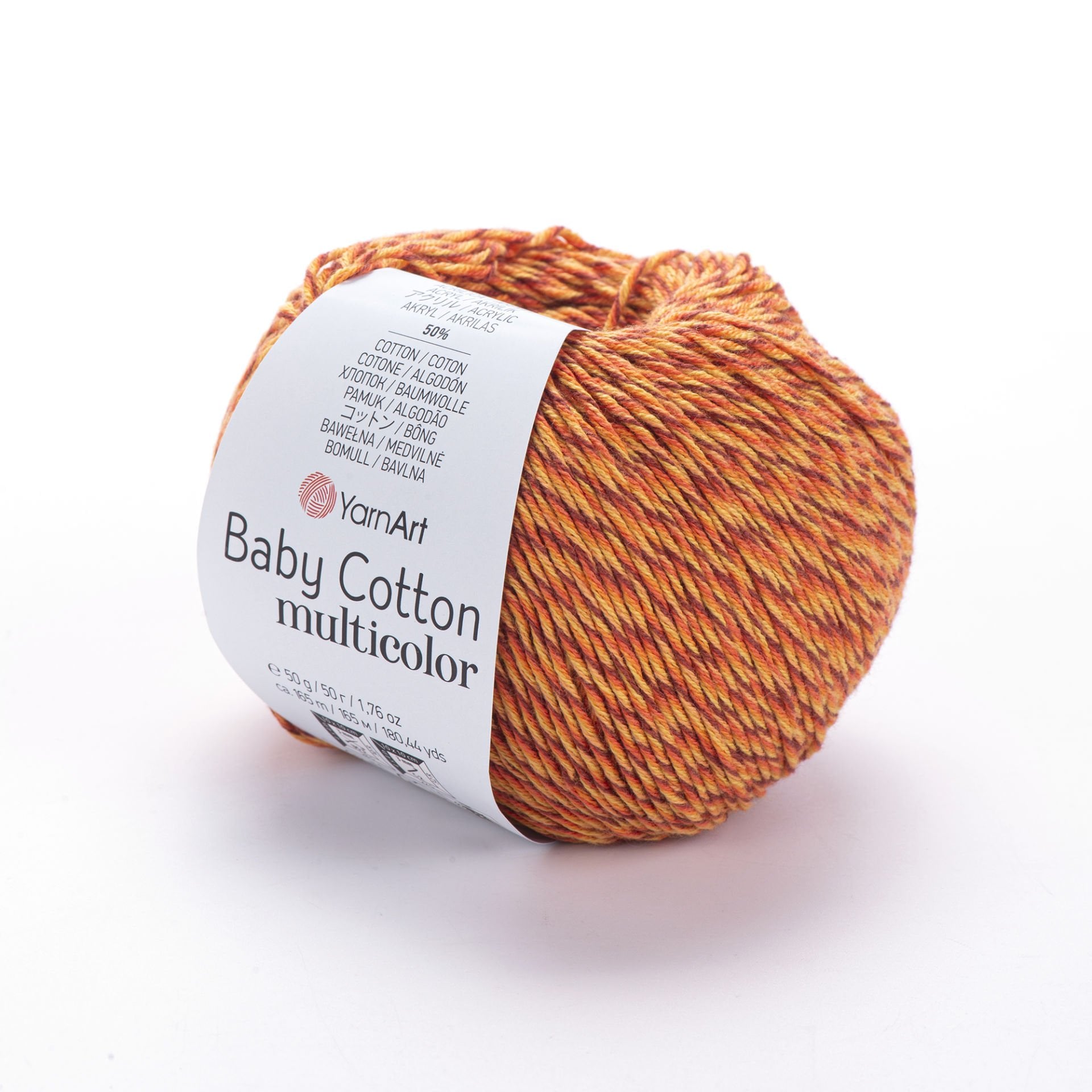 YARNART BABY COTTON MULTICOLOR - EBRULİ EL ÖRGÜ İPİ EBRULİ - 5208