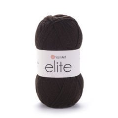 YARNART ELITE - EL ÖRGÜ İPİ KOYU KAHVERENGİ - 217
