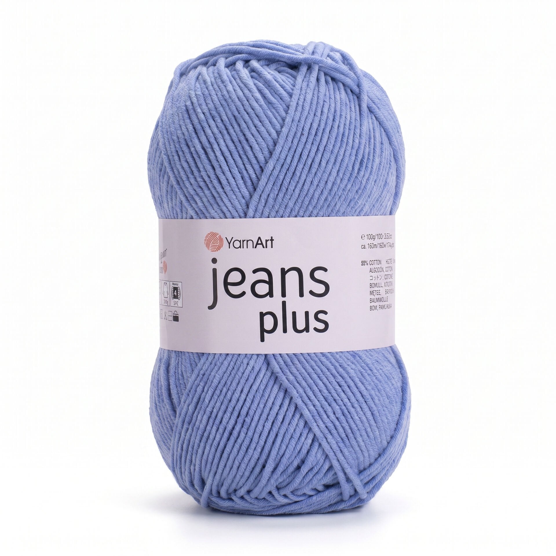 YARNART JEANS PLUS - EL ÖRGÜ İPİ MAVİ - 15