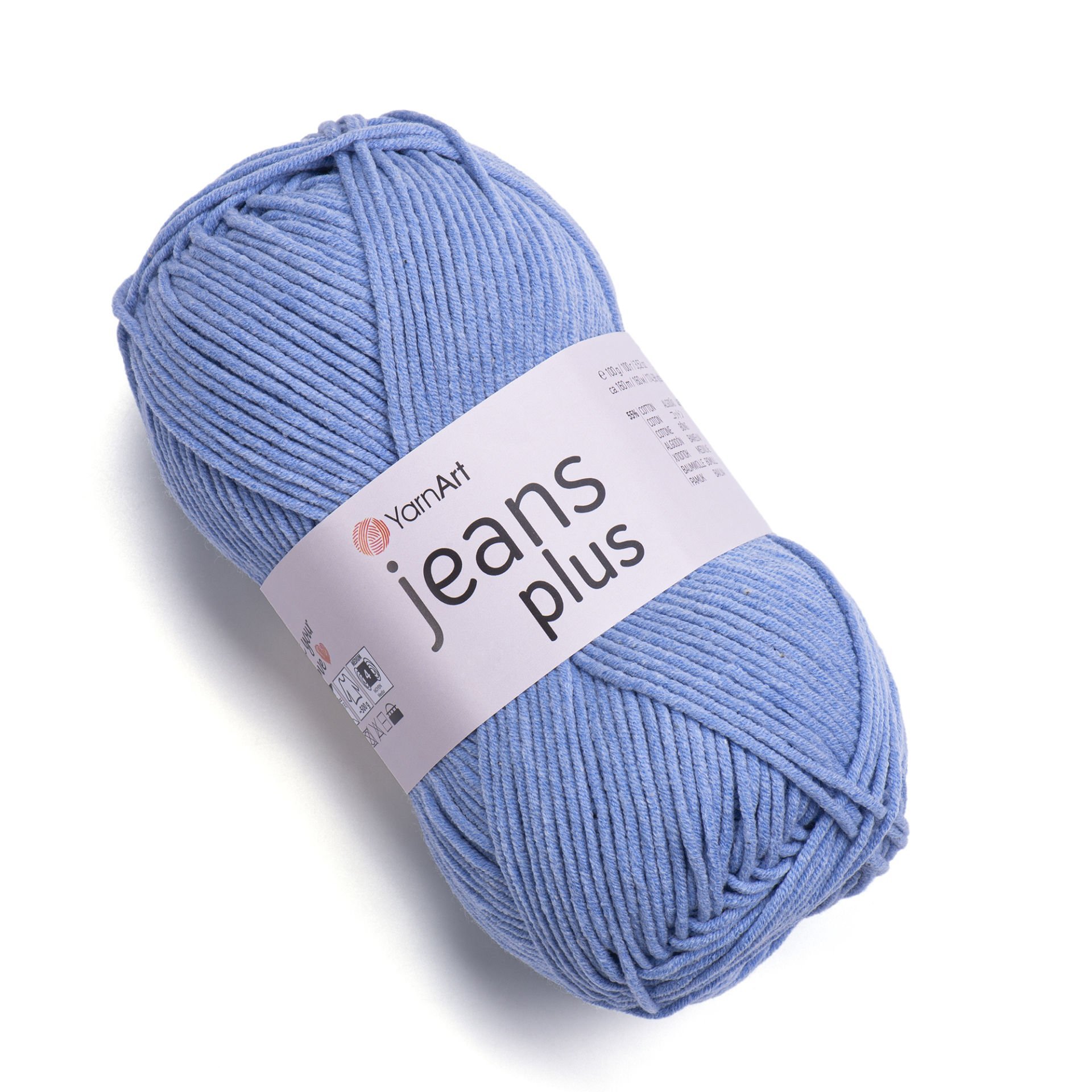 YARNART JEANS PLUS - EL ÖRGÜ İPİ MAVİ - 15