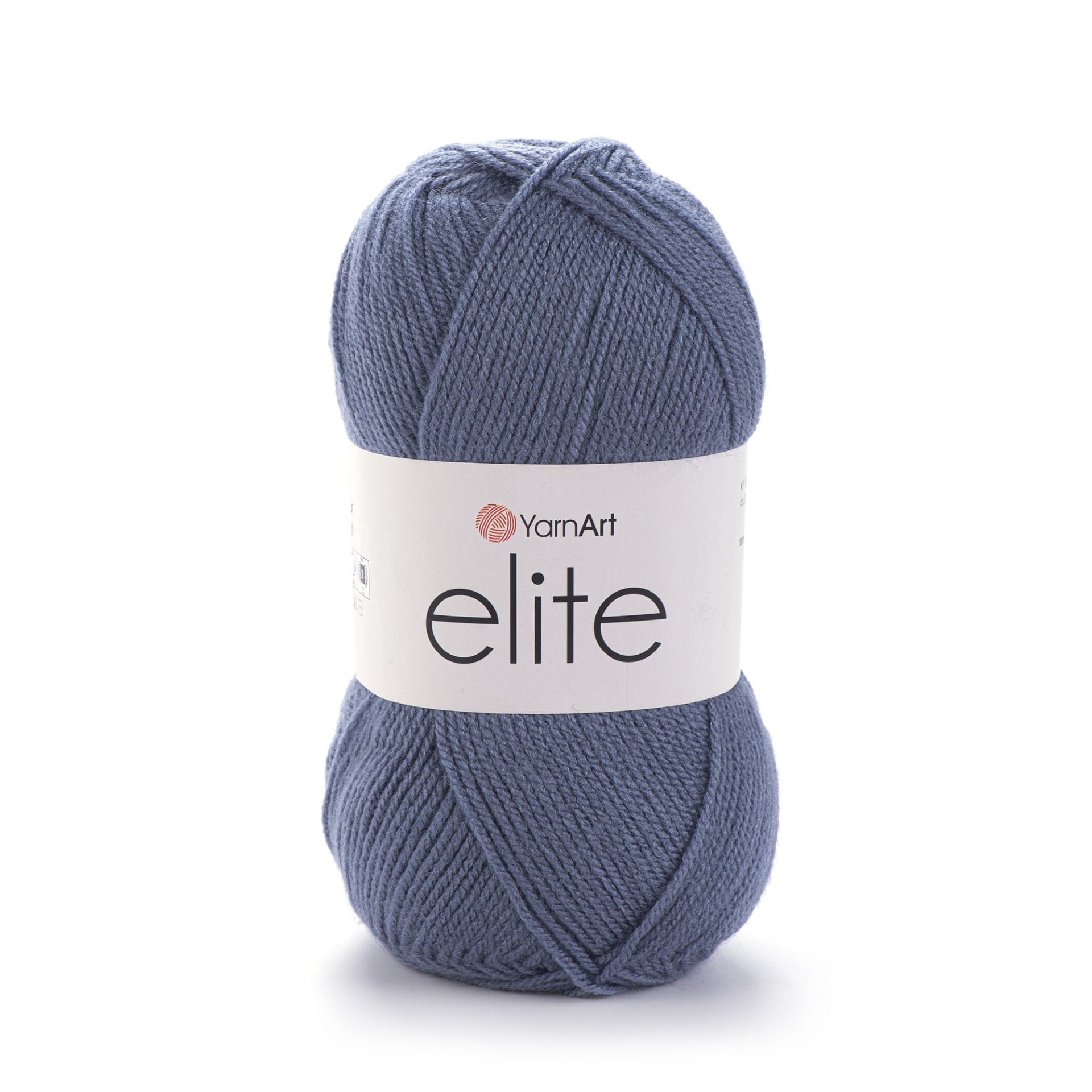YARNART ELITE - EL ÖRGÜ İPİ GRİ-MAVİ - 842